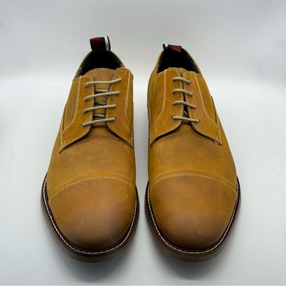 Ben Sherman Brent Cap Toe Tan Dress Shoes - Picture 2 of 10